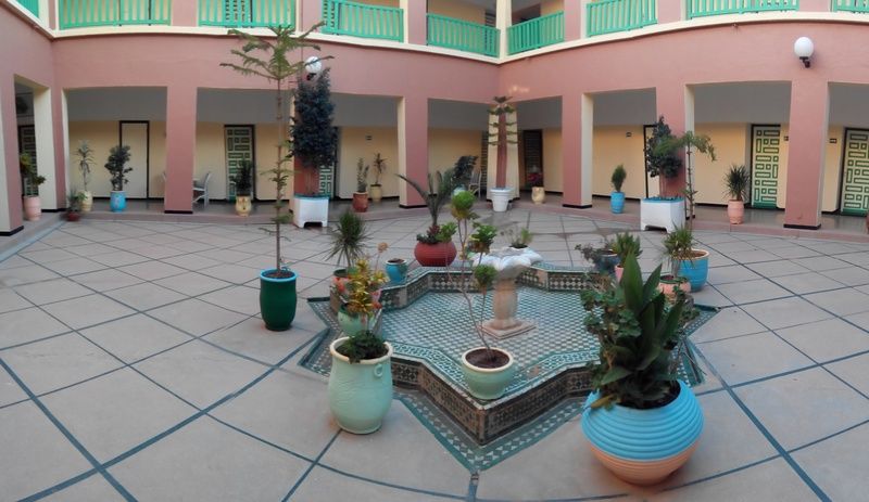 Hotel Les Amandiers Tafraout Exterior foto
